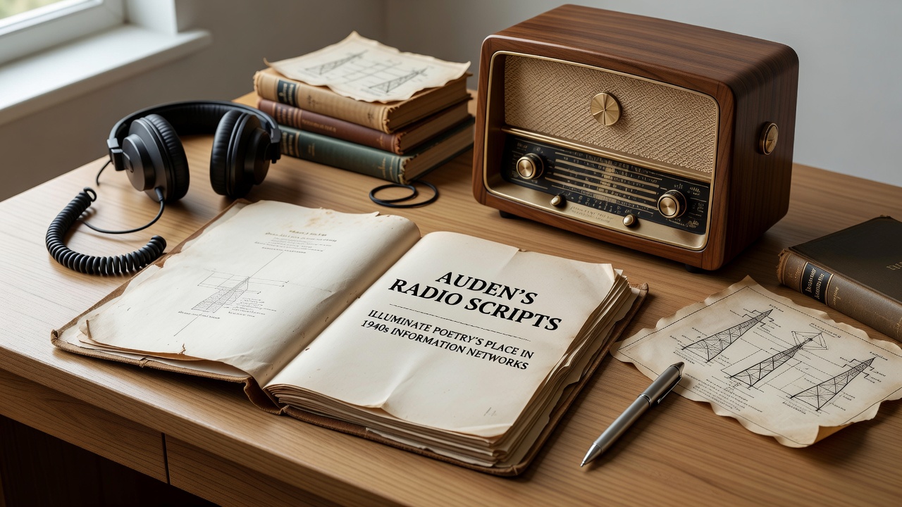 Auden's Wartime Broadcasts Reveal Poetry's Role in Mid-Century Media Systems